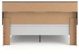 Broachmyn King Bookcase Panel Bed side alternate angle