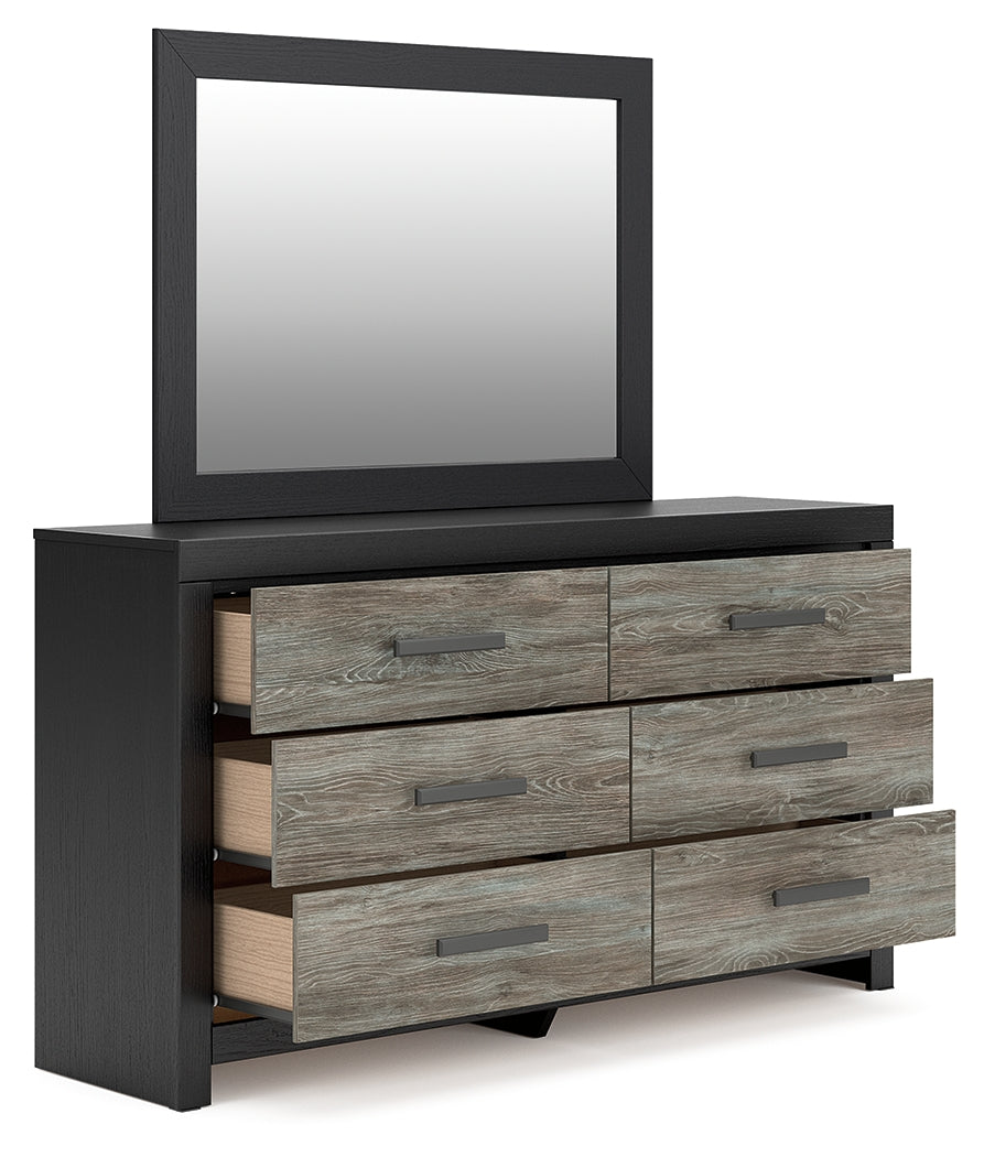 Broachmyn dresser drawers open showing storage