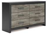 Broachmyn dresser angled side view with drawers closed