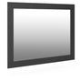 Broachmyn Black Bedroom Mirror angled side view