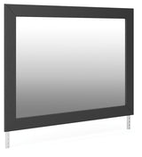 Broachmyn Bedroom Mirror angled view showing textured finish