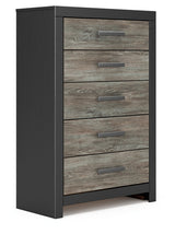 Broachmyn Chest of Drawers angled side view