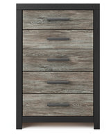 Broachmyn Chest of Drawers front view with closed drawers