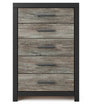 Broachmyn Chest of Drawers front view with closed drawers