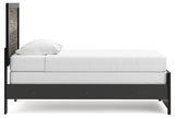 Side alternate angle of Broachmyn Twin Panel Bed
