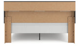 Broachmyn King Bookcase Bed back view