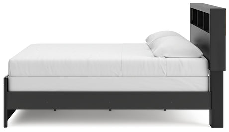 Broachmyn King Bookcase Bed angled side alternative view