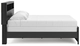 Broachmyn King Bookcase Bed full side view