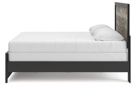 Broachmyn King Panel Bed alternate side angle