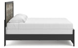 Broachmyn King Panel Bed side profile