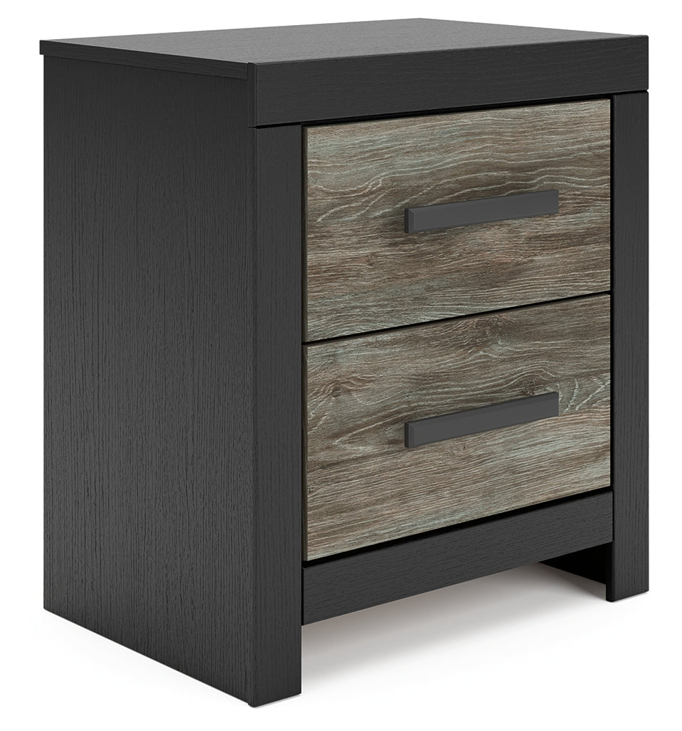 Broachmyn nightstand angled side view