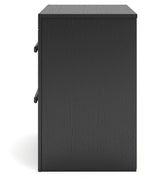 Broachmyn nightstand alternate side view
