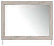 Broachmyn Gray Bedroom Mirror front view