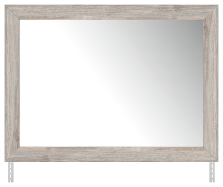 Broachmyn Gray Bedroom Mirror front view