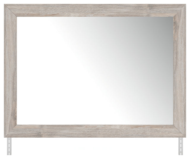 Broachmyn Gray Bedroom Mirror front view
