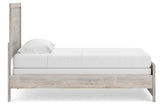 Broachmyn Gray Twin Panel Bed side view