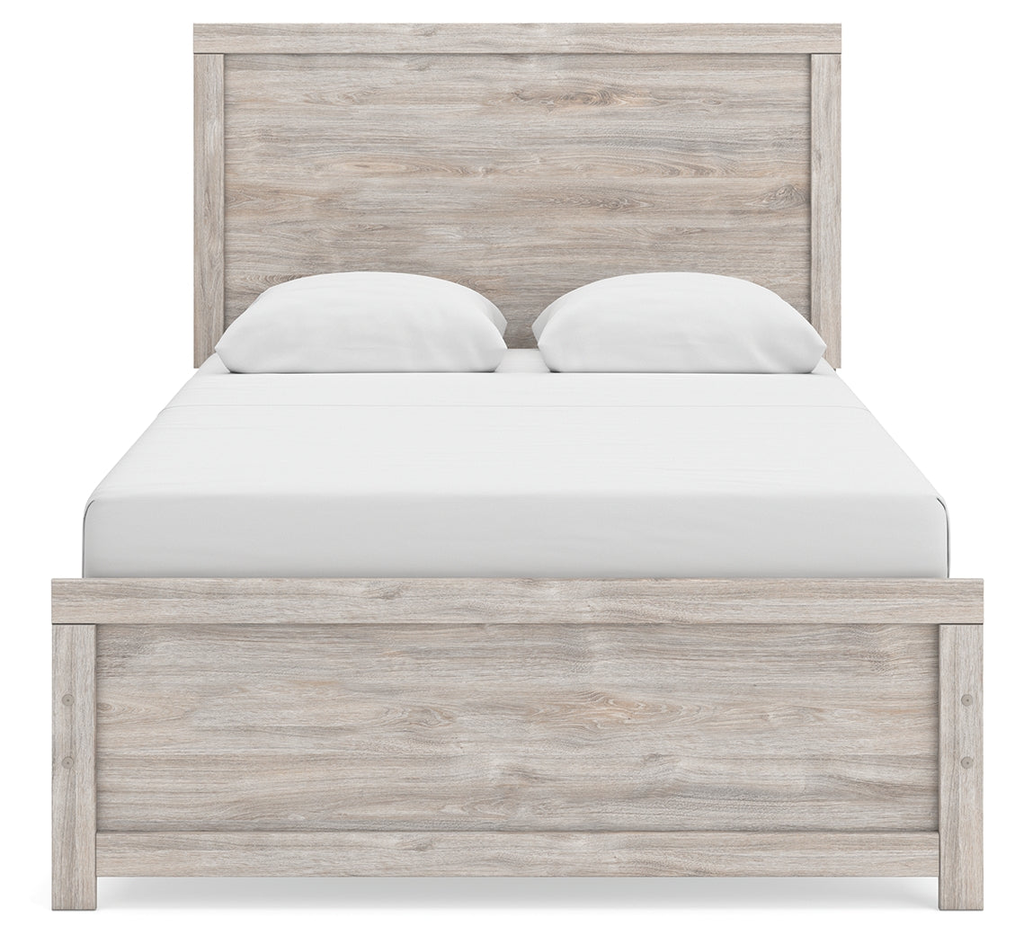 Broachmyn Full Panel Bed headboard close-up front