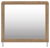 Gramburg Warm Natural Brown Bedroom Mirror view 2