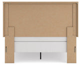 Gramburg Warm Natural Brown Queen Panel Bed view 8