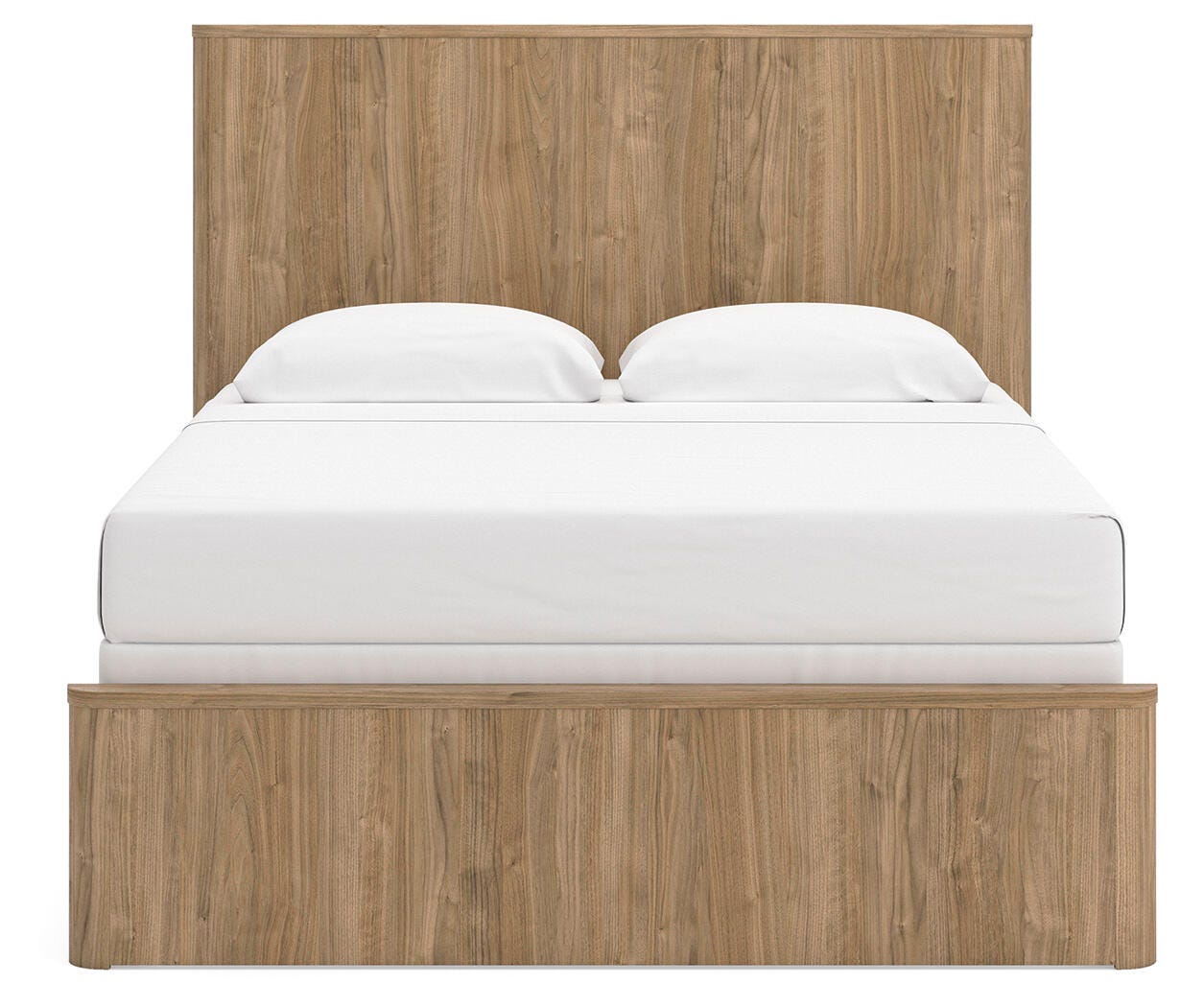 Gramburg Warm Natural Brown Queen Panel Bed view 7