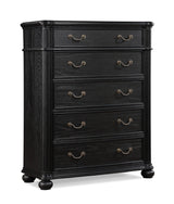 Kingsbury Black dresser with mirror option