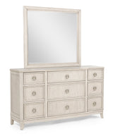 Napoli Cream Upholstered Panel Bedroom Set view 6