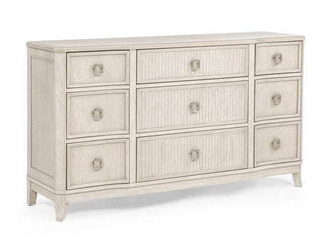 Napoli Cream Upholstered Panel Bedroom Set view 8