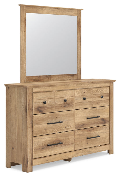 Makidern dresser angled side view