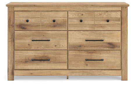 Head-on view of Makidern dresser