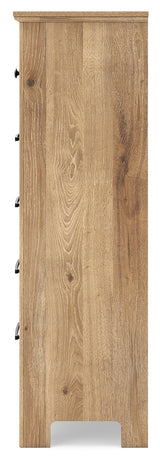 Side alternate view of Makidern Chest of Drawers