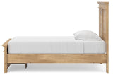 Makidern Tan Twin Panel Storage Bed view 3