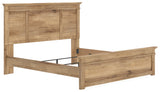 Makidern King Panel Bed side profile