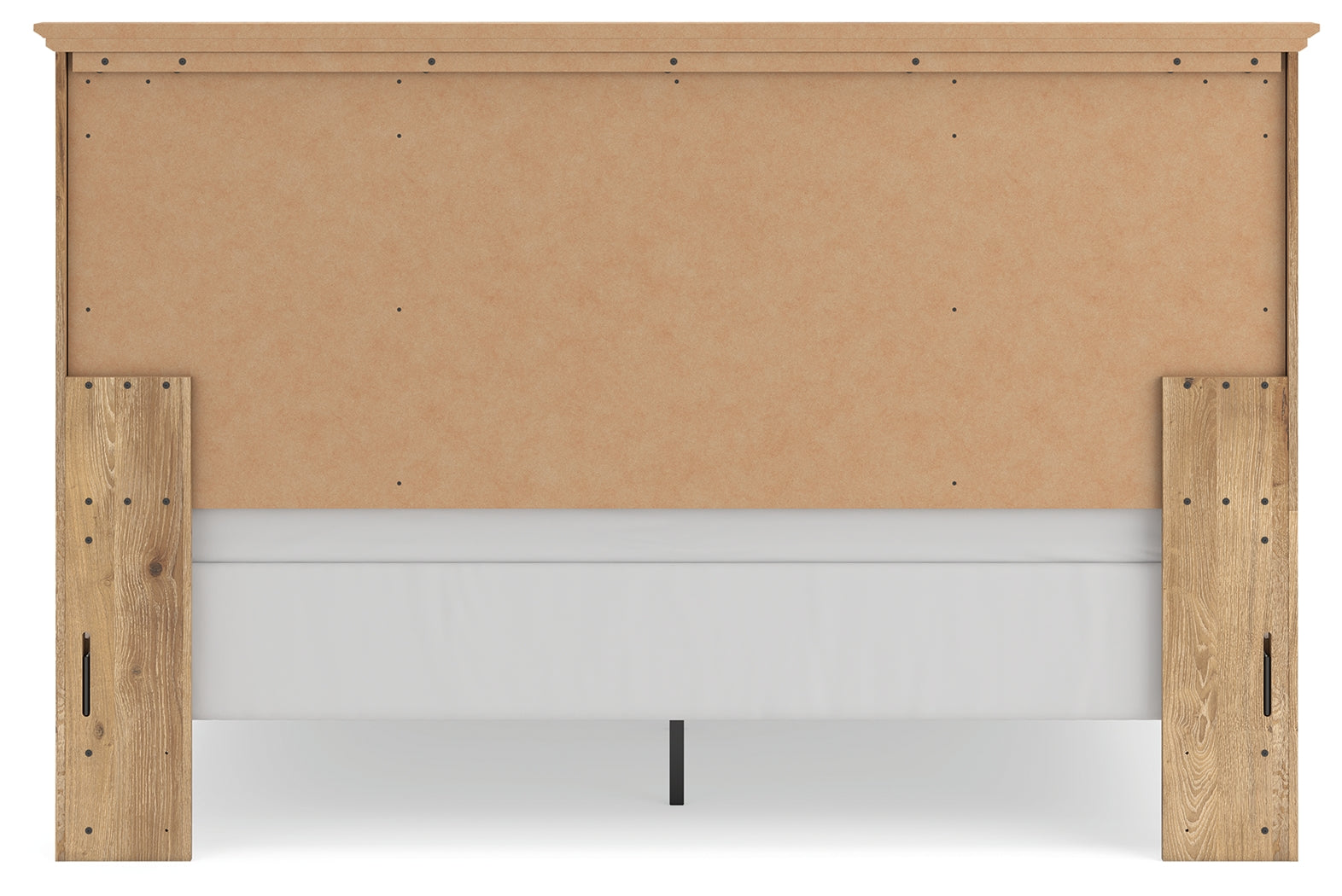 Makidern King Panel Bed back view