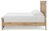 Makidern King Panel Bed side alternate angle