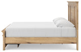 Makidern Tan King Panel Storage Bed view 3