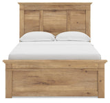 Makidern Tan Full Panel Storage Bed view 8