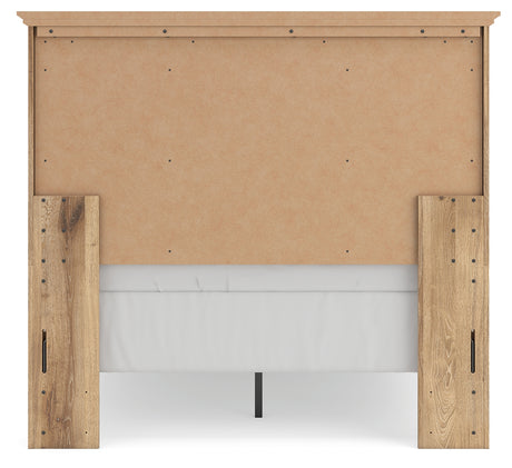 Makidern Full Panel Bed rear view