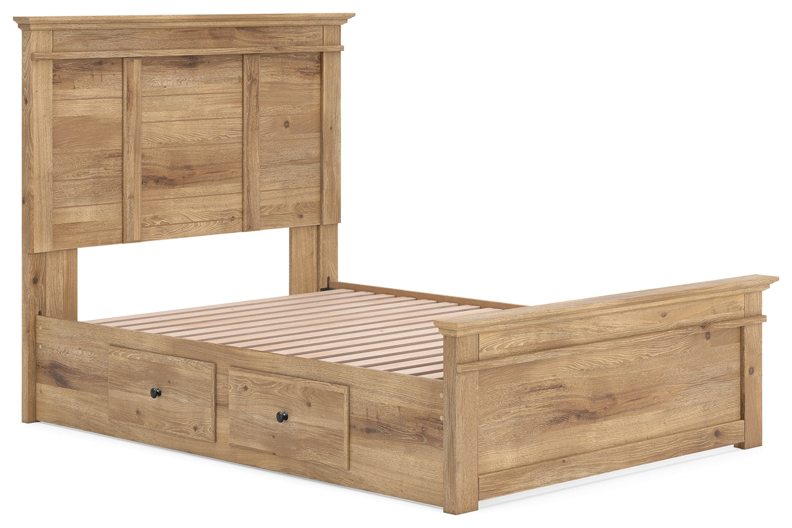 Makidern Full Panel Storage Bed packaging