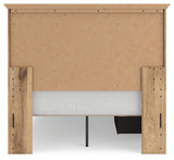 Makidern Full Panel Storage Bed corner detail