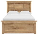 Makidern Full Panel Storage Bed mattress setup option
