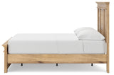 Makidern Full Panel Storage Bed drawers side view