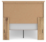 Makidern Tan Full Panel Storage Bed view 8