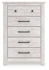 Head-on view of Makidern chest of drawers