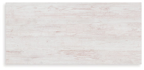 Top view of Makidern chest of drawers surface