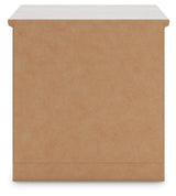 Makidern nightstand rear view