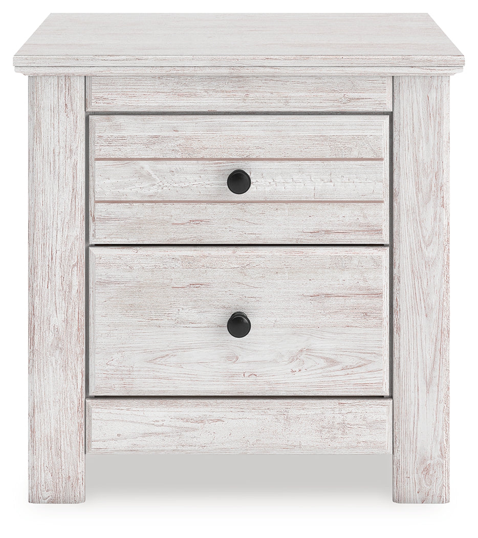 Makidern nightstand head-on front view