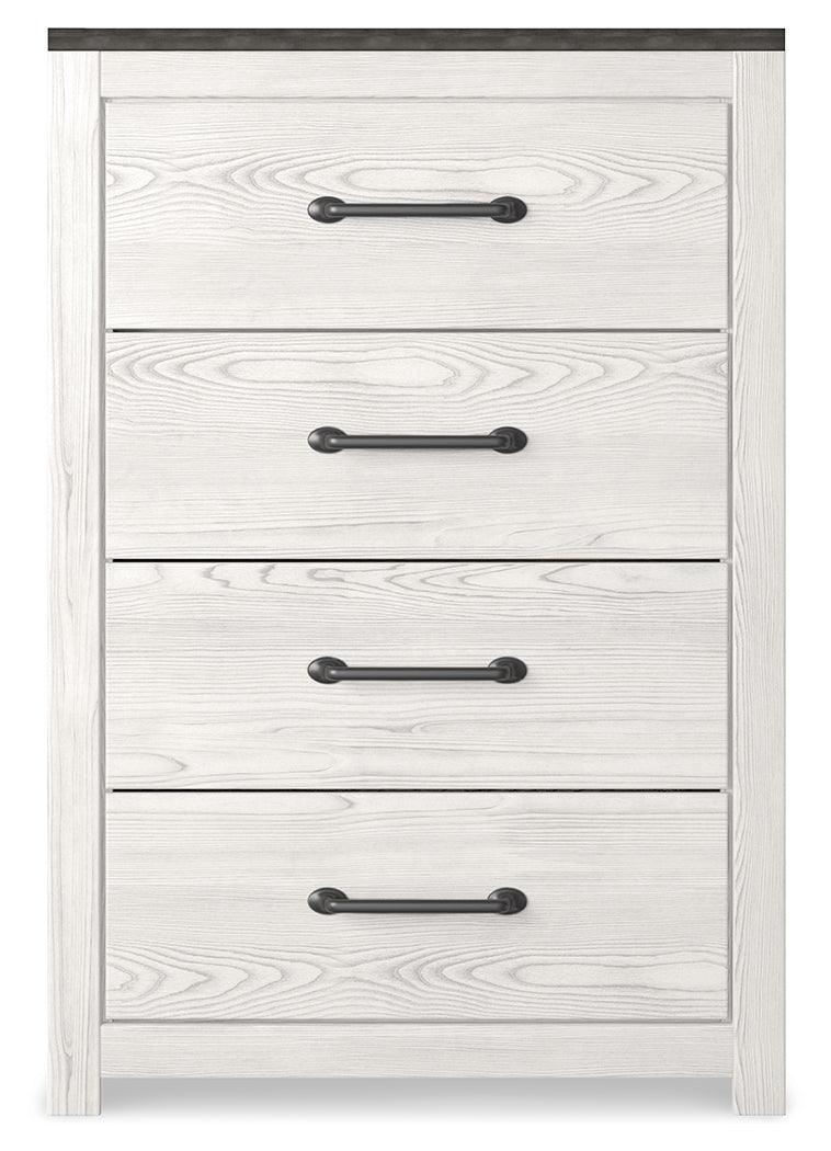 Gerridan Chest of Drawers head-on front view