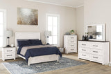 Gerridan Full Panel Bed angled overhead view
