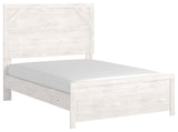 Gerridan Bed side view showing panel details