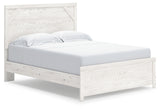 Gerridan White/Gray Panel Bedroom Set angled view